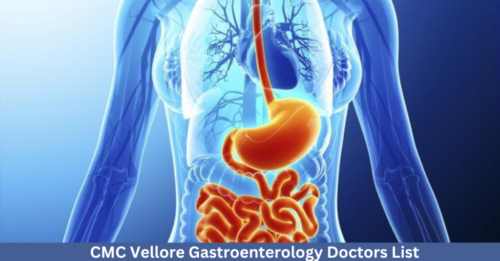 CMC Vellore Gastroenterology Doctors List